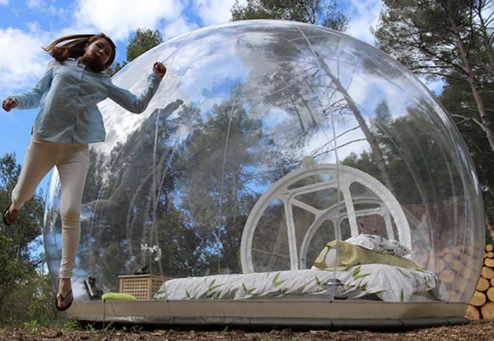 stargazing bubble dome tent